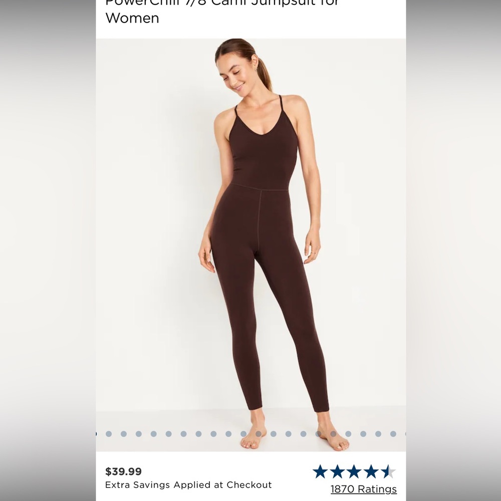 Old Navy PowerChill 7/8 bodysuit